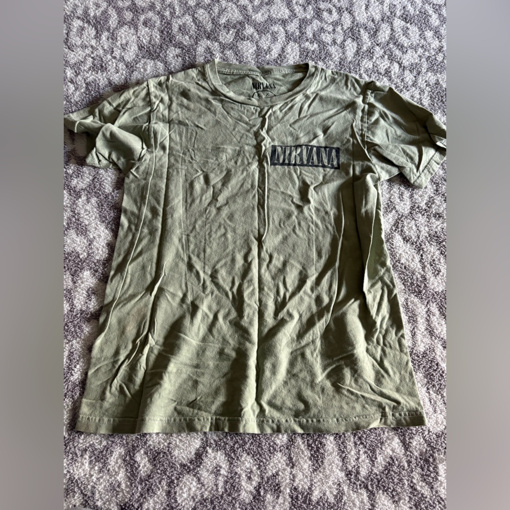 unisex nirvana tshirt